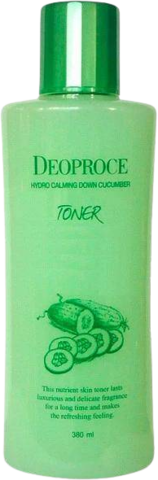 Deoproce Hydro Тонер для лица успокаивающий с экстрактом огурца Deoproce Hydro Calming Down Cucumber Toner