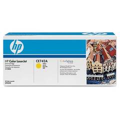 Картридж HP CE742A для HP Color LaserJet Professional CP5225, CP5225n, CP5225dn (желтый, 7300 стр.)