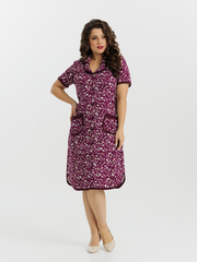 4572 Халат на пуговицах