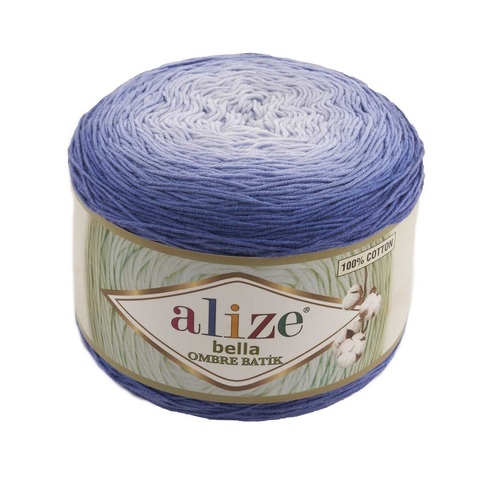 Пряжа Alize Bella Ombre Batik цвет 7407