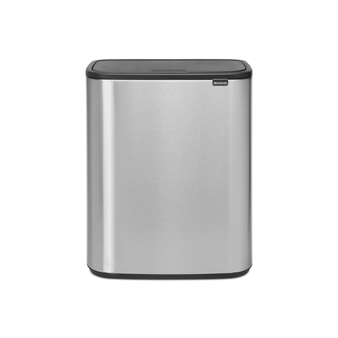 Мусорный бак Bo Touch Bin 60л Brabantia Стальной матовый Fingerprint Proof