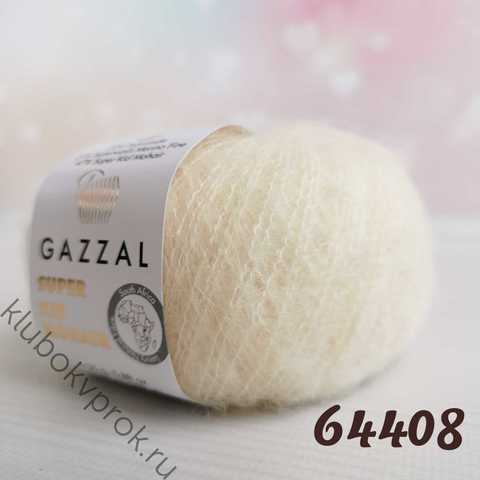 GAZZAL SUPER KID MOHAIR 64408, Слоновая кость