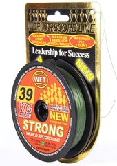 Леска плетёная WFT KG STRONG Green 150 м, 0.25 мм