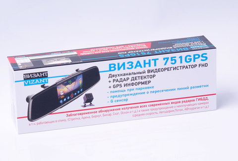 Комбо-устройство Vizant 751 GPS