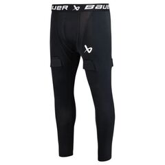 Компрессионное термобелье Bauer S22 PANT с защитой (JR)