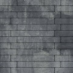 Тротуарная плитка Кроссбар Хэви, 100 мм, ColorMix Актау, гладкая