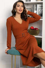 Платье трикотажное Парижанка (терракот) П14335-10М LT Collection