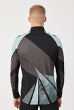 Элитный лыжный гоночный комбинезон Nordski Heat Black/Ice Mint