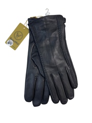 Перчатки. Женские. Сенсорные. Материал верха: Кожа теленка. Подклад: Трикотаж-шерсть. 5 шт. в упаковке.