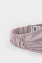 косынка  для девочки  КР 8011/дымчатая роза,сердечки к557