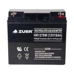 Аккумулятор ZUBR HR12-76W