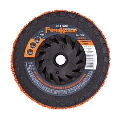 37-1-422 Круг зачист. полимер. (коралловый) Оранж., ceramics  (керамика), 125хМ14х15мм РемоКолор