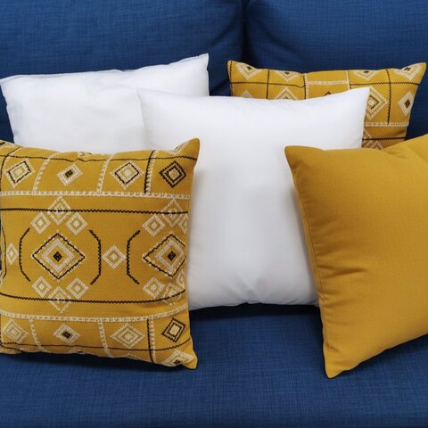 Подушка Buske, 45*45 см, полиэфирное волокно