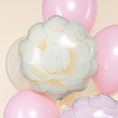 К Фигура, Цветок, Камелия, Кремовый, 19''/48 см, 1 шт.