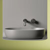 Ceramica Nova Element CN6047MH Умывальник чаша накладная овальная, 60x41.5, цвет: серый