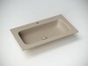 Ceramica Nova Grace CN7012MC Раковина накладная прямоугольная с отверстием под смеситель, 81x45.7