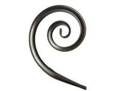 кованый элемент запятая 360х250