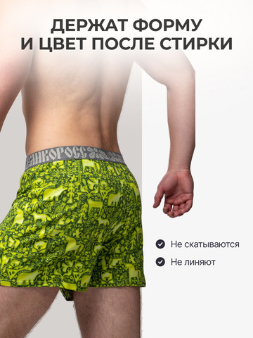 Комплект из 3 трусов-семейные – «Времена года»