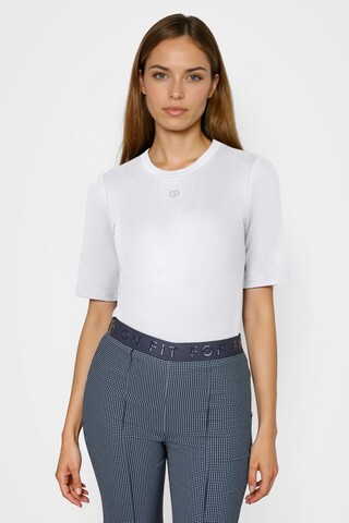 Marc Aurel Футболка трикотажная облегающего кроя из хлопка с модалом