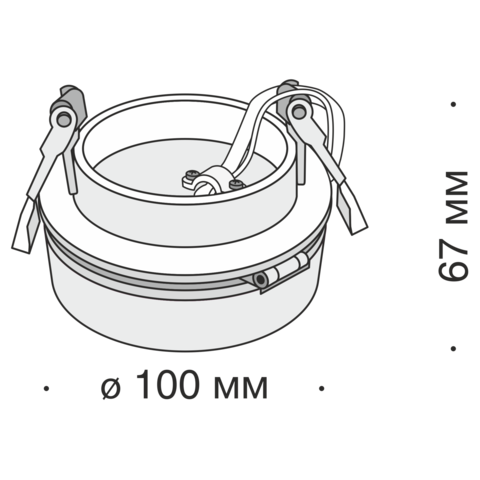 Встраиваемый светильник Technical Magic DL2003-L12W4K