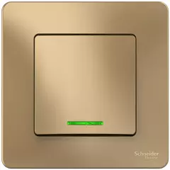 ПЕРЕКЛ.1-кл.С/У подстветка 10А 250B, ТИТАН BLNVS010614