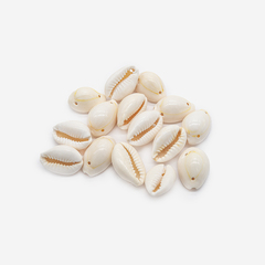 Ракушки Каури с двумя отверстиями, 16-19мм