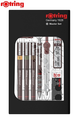 Набор изографов Rotring Master Set, 0,20 mm / 0,30 mm / 0,50 mm (S0699430)