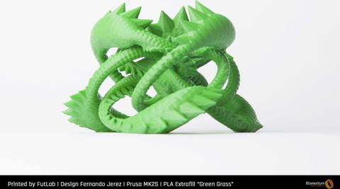 Пластик для 3D-принтера Fillamentum PLA Extrafill Green Grass