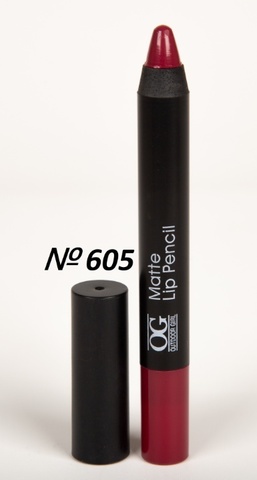 OG-FP3011B Помада-карандаш тон 605 бургундия МАТОВАЯ Matte Lip Pencil PRO