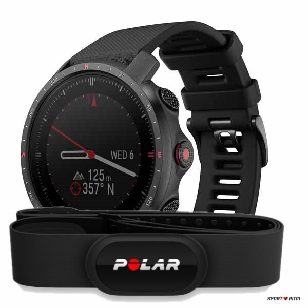 Polar Grit X Pro Black DLC HR (H10)