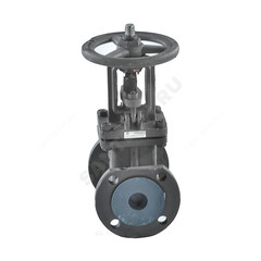 Задвижка клиновая сталь 30с41нж Ду 125 Ру16 фл Китай 7