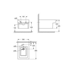 Биде GROHE Cube Ceramic подвесное, альпин-белый 3948600H