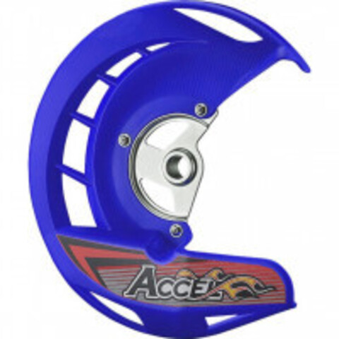 Защита переднего диска в сборе ACCEL Yamaha YZF 250/450 14-20 WR450F 19 d-22 синий