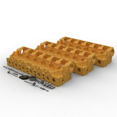 Головка блока цилиндров CAT C15 BXS/MXS/JRE/C18 в сборе / Cylinder Head assembly АРТ: 223-9250