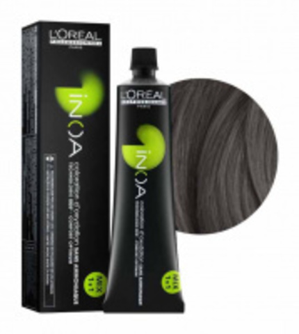 INOA L'oreal Professional 5.18 Светлый шатен пепельный мокка 60 гр