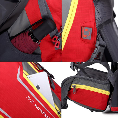 Картинка рюкзак туристический Nevo Rhino 5009-KA Black - 14