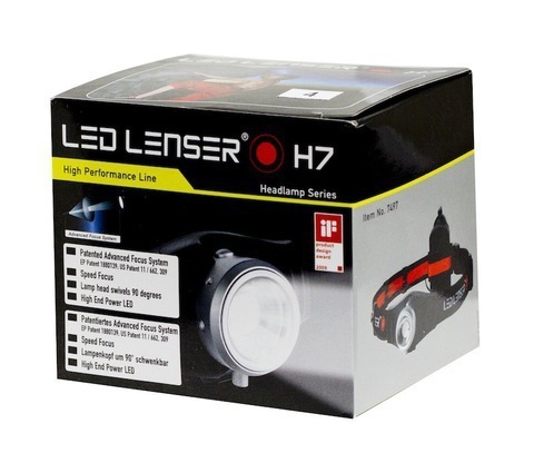 Фонарь светодиодный налобный Led Lenser H7