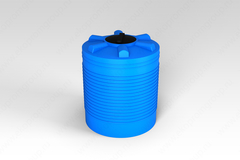 Ёмкость пластиковая пищевая ЭкоПром ЭВГ 750 л. вертикальная (102x102x124см;черный) - арт.555432