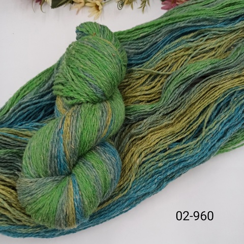 Дундага 6/2 шерсть секционного окрашивания 02-960