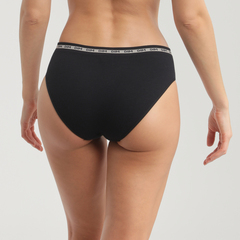 Комфортные трусы из хлопка с модалом DIM 0DCO_Черный