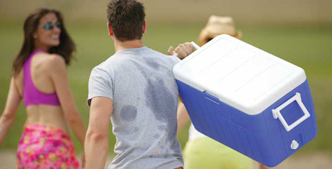 Изотермический контейнер (термобокс) Coleman 48 QT Poly-Lite (45 л.), синий