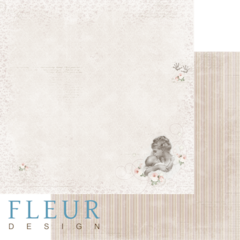 Бумага для скрапбукинга FLEUR-design, двусторонняя 30*30 см, 190 гр.