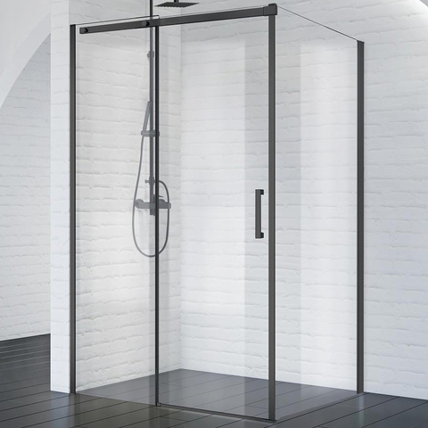 BelBagno ACQUA-AH-1-140/90-C-NERO Душевой уголок