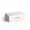 Decor Walther 0939850 Decor Walther  BROWNIE BOX L -  универсальная коробка 30х18хh9,5 см, искусственная кожа,, цвет белый