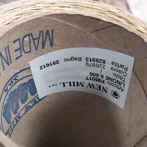 Лен 100% NEW MILL LINONE 660 бежевый