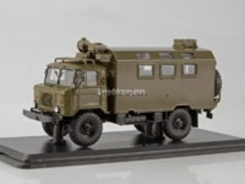 GAZ-66 K-66 Military KUNG (vehicle module system) 1:43 Start Scale Models (SSM)