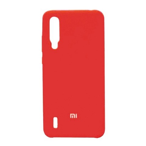Силиконовый чехол Silicone Cover для Xiaomi Mi CC9 (Красный)