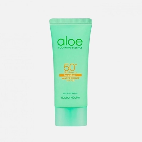 HOLIKA HOLIKA Aloe Waterproof Sun Cream SPF 50+ PA ++++ солнцезащитный крем с водостойкой формулой 70мл