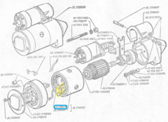 ЩЁТКИ СТАРТЕРА ТАВРИЯ, ОКА (ТРЕУГОЛЬНЫЕ)