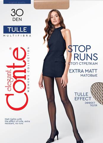 Колготки Tulle 30 Conte